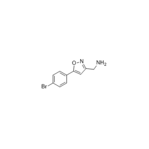 (5-(4-bromophenyl)isoxazol-3-yl)methanamine