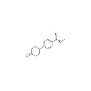Benzoic acid, 4-(4-oxocyclohexyl)-, methyl ester