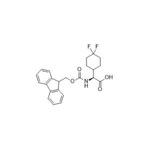 (2S)-2-(4,4-difluorocyclohexyl)-2-(9H-fluoren-9-ylmethoxycarbonylamino)acetic acid