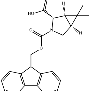 3-Azabicyclo[3.1.0]hexane-2,3-dicarboxylic acid, 6,6-dimethyl-, 3-(9H-fluoren-9-ylmethyl) ester, (1R,2S,5S)-
