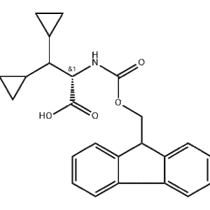 Cyclopropanepropanoic acid, β-cyclopropyl-α-[[(9H-fluoren-9-ylmethoxy)carbonyl]amino]-, (αS)-
