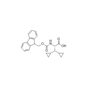 Cyclopropanepropanoic acid, β-cyclopropyl-α-[[(9H-fluoren-9-ylmethoxy)carbonyl]amino]-, (αS)-