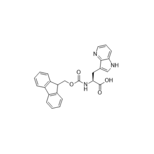 1H-Pyrrolo[3,2-b]pyridine-3-propanoic acid, α-[[(9H-fluoren-9-ylmethoxy)carbonyl]amino]-, (αS)-