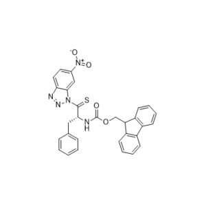 (9H-fluoren-9- yl)methyl    (R)-(1-(6- nitro-1H- benzo[d][1,2,3]triazol -1-yl)-3-phenyl-1- thioxopropan-2- yl)carbamate