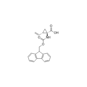 Cyclopropanecarboxylic acid, 2-ethenyl-1-[[(9H-fluoren-9-ylmethoxy)carbonyl]amino]-, (1R,2S)-