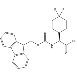 (2S)-2-(4,4-difluorocyclohexyl)-2-(9H-fluoren-9-ylmethoxycarbonylamino)acetic acid