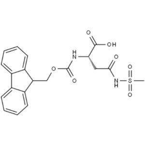 L-Asparagine, N2-[(9H-fluoren-9-ylmethoxy)carbonyl]-N-(methylsulfonyl)-