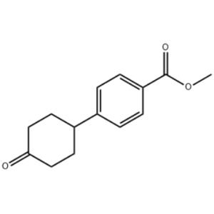 Benzoic acid, 4-(4-oxocyclohexyl)-, methyl ester