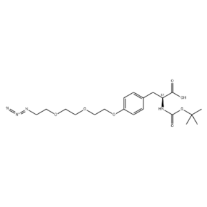 Boc-L-Tyr(PEG(3)-N3)-OH*DCHA