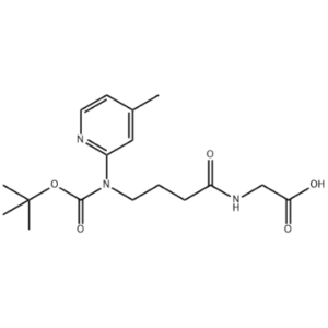 Glycine, N-[4-[[(1,1-dimethylethoxy)carbonyl](4-methyl-2-pyridinyl)amino]-1-oxobutyl]-