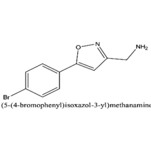 (5-(4-bromophenyl)isoxazol-3-yl)met hanamine