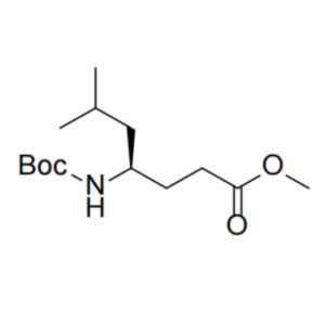 (R)-methyl     4-(Boc- amino)-6- methylheptanoate