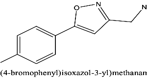 (5-(4-bromophenyl)isoxazol-3-yl)met hanamine