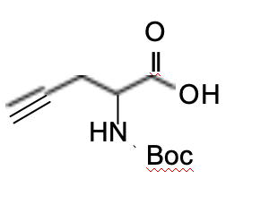 2-(Boc-amino)-4- pentynoic acid