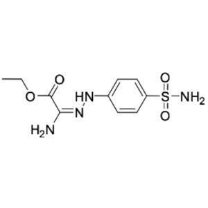 ethyl (E)-2-amino-2-(2-(4-sulfamoylphenyl)hydrazineylidene)acetate