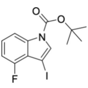 tert-butyl 4-fluoro-3-iodo-1H-indole-1-carboxylate