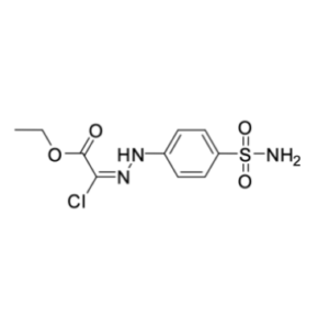 ethyl (E)-2-chloro-2-(2-(4-sulfamoylphenyl)hydrazineylidene)acetate
