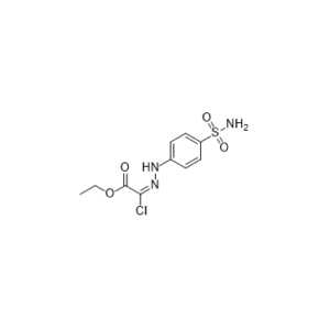 ethyl (E)-2-chloro-2-(2-(4-sulfamoylphenyl)hydrazineylidene)acetate