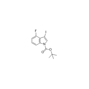 tert-butyl 4-fluoro-3-iodo-1H-indole-1-carboxylate