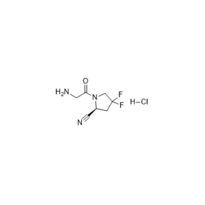 (S)-1-(2-aminoacetyl)-4,4-difluoropyrrolidine-2-carbonitrile hydrochloride