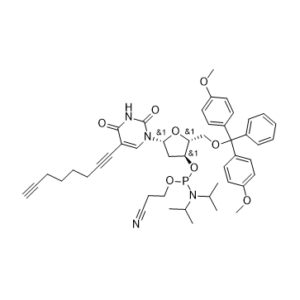 5-Octadiynyl-dU CE-phosphoramiditeC8-Alkyne-dU-CEP