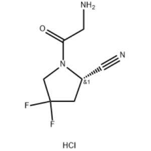 (S)-1-(2-aminoacetyl)-4,4-difluoropyrrolidine-2-carbonitrile hydrochloride